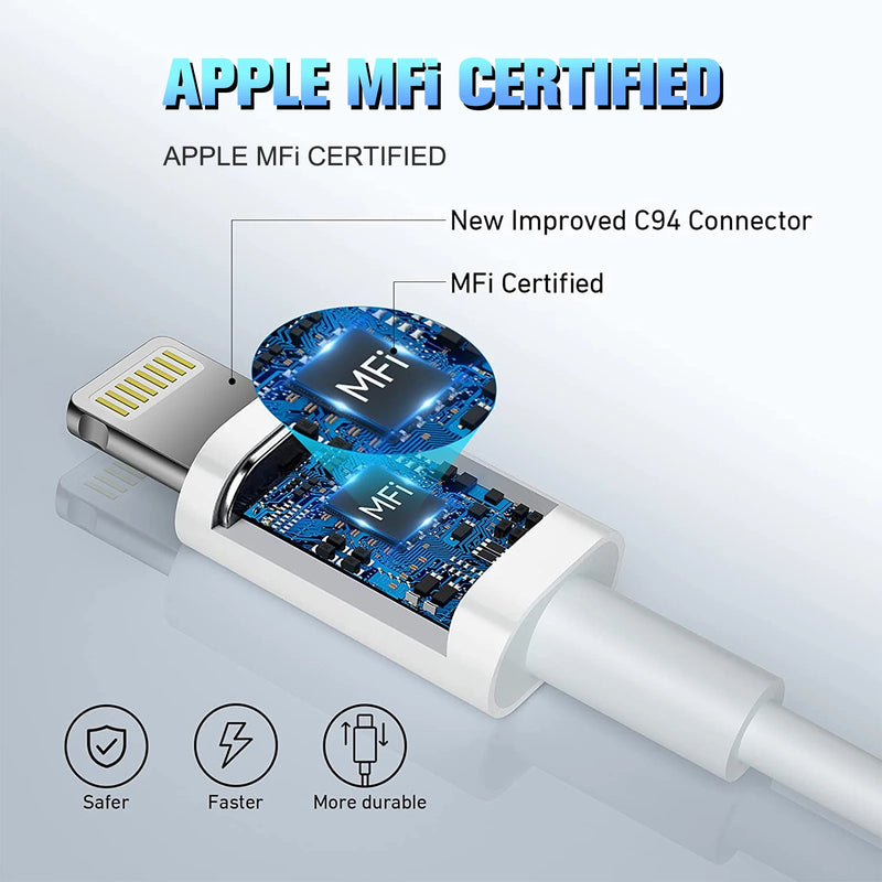 USB Fast Charging Cable For Iphone14 13 12 11 Pro Max Xs Xr X SE 8 7 6 Plus Fast Charging Mobile Phone Data Line For Ipad